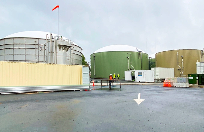 Nouvelle-Zélande | Projet d'usine de biogaz d'Ecogas